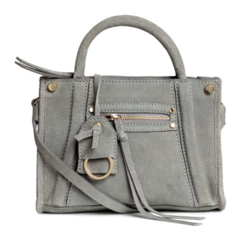 NWOT H&M 100% Genuine Suede Crossbody Purse